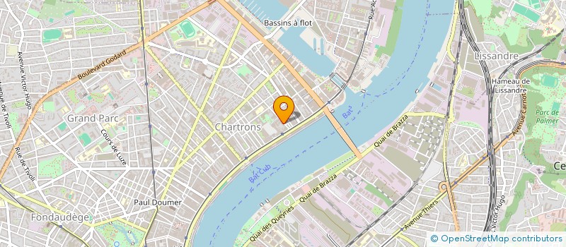 localisation de l'entreprise MONSIEUR SEAM GOSSENE  BORDEAUX