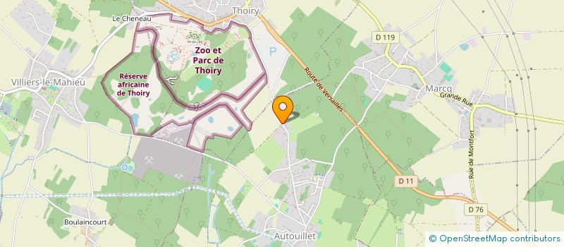 localisation de l'entreprise MONSIEUR SEAN ANAST  AUTOUILLET