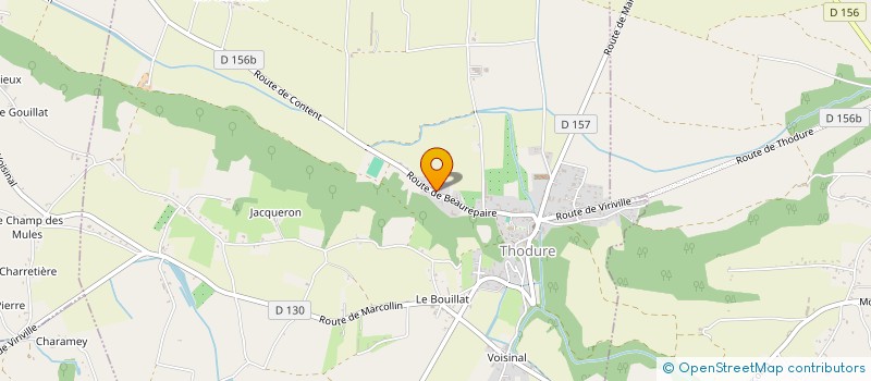 localisation de l'entreprise MONSIEUR SEAN BACCHI  THODURE