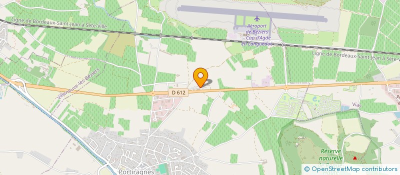 localisation de l'entreprise MONSIEUR SEAN BONTEMPS  PORTIRAGNES