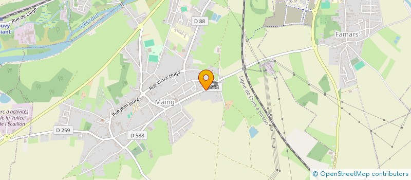 localisation de l'entreprise MONSIEUR SEAN BOURCE  MAING