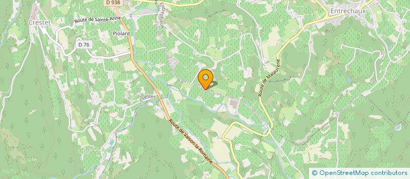 localisation de l'entreprise MONSIEUR SEAN BRAUER  MALAUCENE