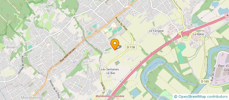 localisation de l'entreprise MONSIEUR SEAN BRUGNOLO à SAINT-ISMIER