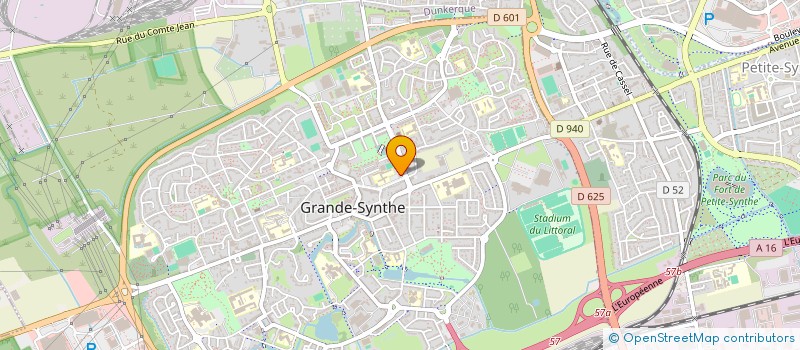 localisation de l'entreprise MONSIEUR SEAN DEMET  GRANDE-SYNTHE