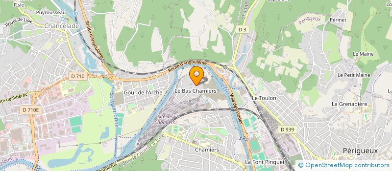 localisation de l'entreprise MONSIEUR SEAN FLORES  COULOUNIEIX-CHAMIERS