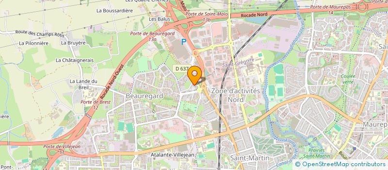 localisation de l'entreprise MONSIEUR SEAN FONSALE  RENNES