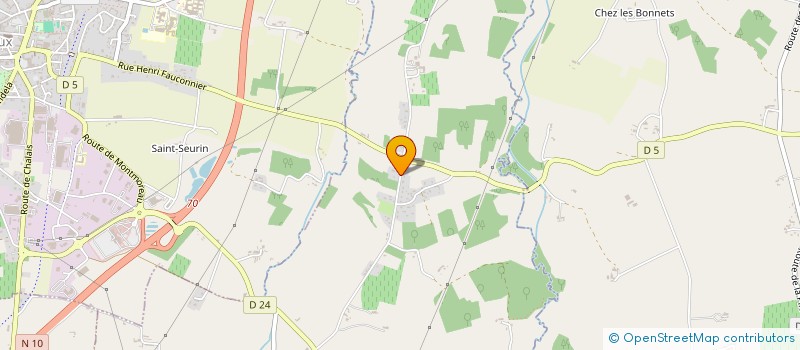 localisation de l'entreprise MONSIEUR SEAN GILLET  SALLES-DE-BARBEZIEUX