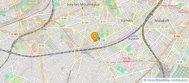 localisation de l'entreprise MONSIEUR SEAN GOY  VANVES