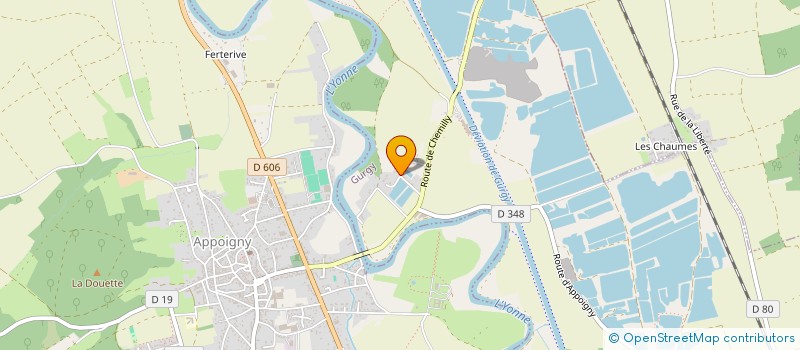 localisation de l'entreprise MONSIEUR SEAN HUYBREGTS  GURGY