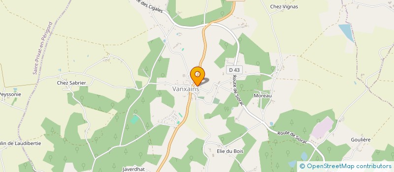 localisation de l'entreprise MONSIEUR SEAN KELLY  VANXAINS