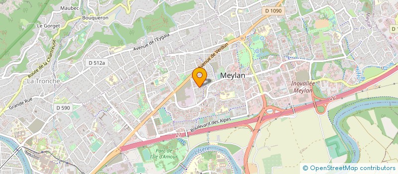 localisation de l'entreprise MONSIEUR SEAN LOPEZ  IZEAUX