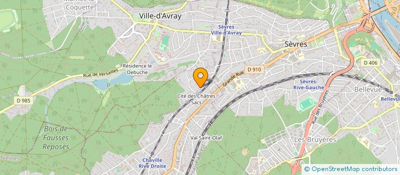 localisation de l'entreprise MONSIEUR SEAN MASSE à SEVRES