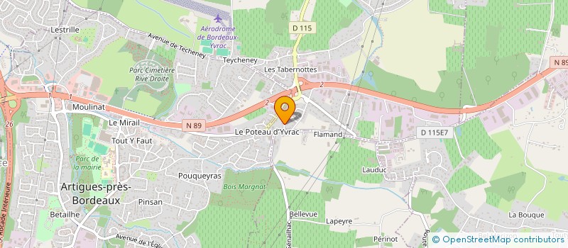 localisation de l'entreprise MONSIEUR SEAN MCCOLL  YVRAC