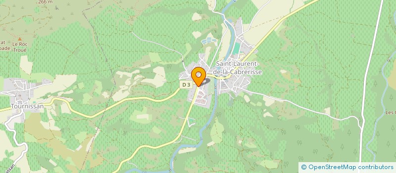 localisation de l'entreprise MONSIEUR SEAN MULVIHILL  SAINT-LAURENT-DE-LA-CABRERISSE