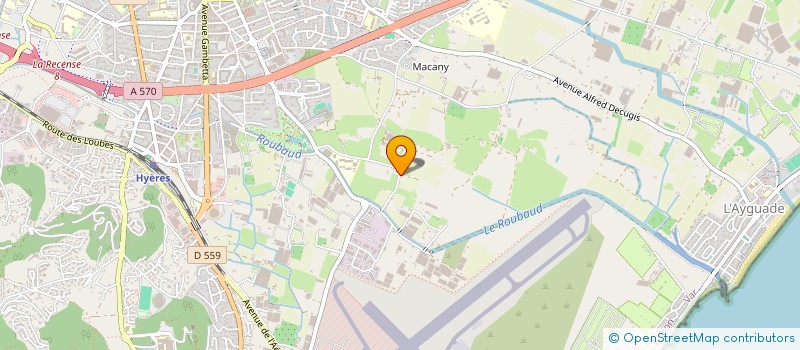 localisation de l'entreprise MONSIEUR SEAN PAOLETTI  HYERES