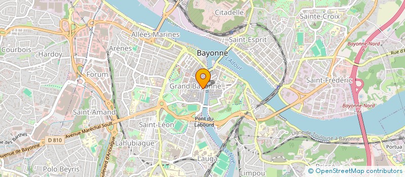 localisation de l'entreprise MONSIEUR SEAN PETER SHERIDAN à BAYONNE