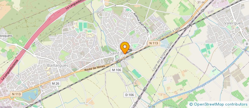 localisation de l'entreprise MONSIEUR SEAN RATIEUVILLE  SAINT-BRES