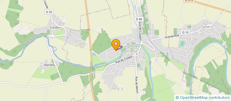 localisation de l'entreprise MONSIEUR SEAN STEVENART  SOIGNOLLES-EN-BRIE