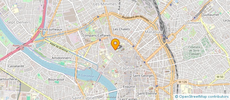 localisation de l'entreprise MONSIEUR SEAN THUILLIER à TOULOUSE