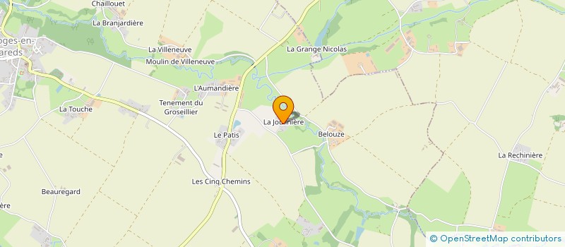 localisation de l'entreprise MONSIEUR SEAN WRIGHT  BAZOGES-EN-PAREDS