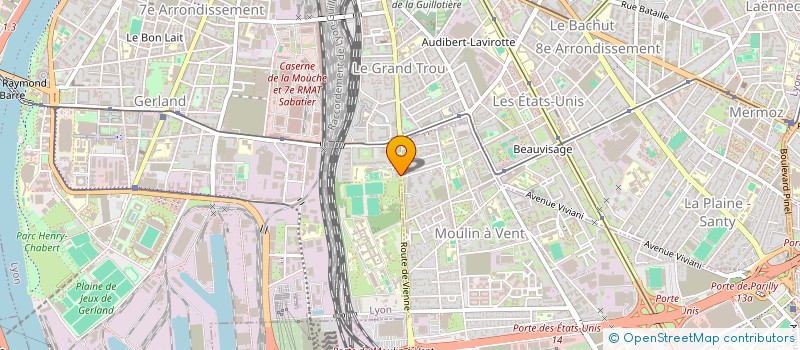 localisation de l'entreprise MONSIEUR SEB MABIKA  LYON