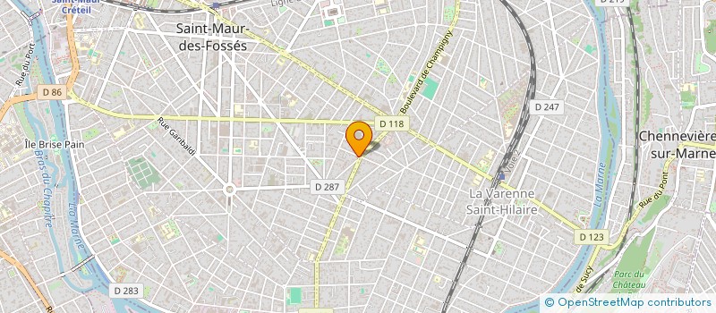 localisation de l'entreprise MONSIEUR SEBAA NORREDINE  SAINT-MAUR-DES-FOSSES