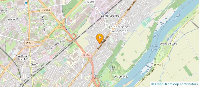 localisation de l'entreprise MONSIEUR SEBAHATTIN ERGIN  LA CHAUSSEE-SAINT-VICTOR