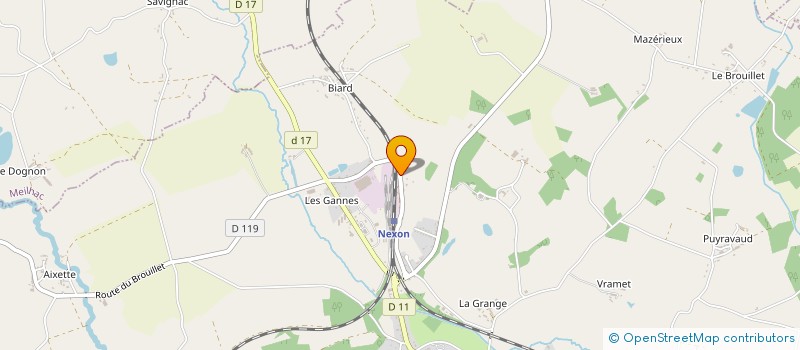 localisation de l'entreprise MONSIEUR SEBAHEDIN BELJULJI  NEXON