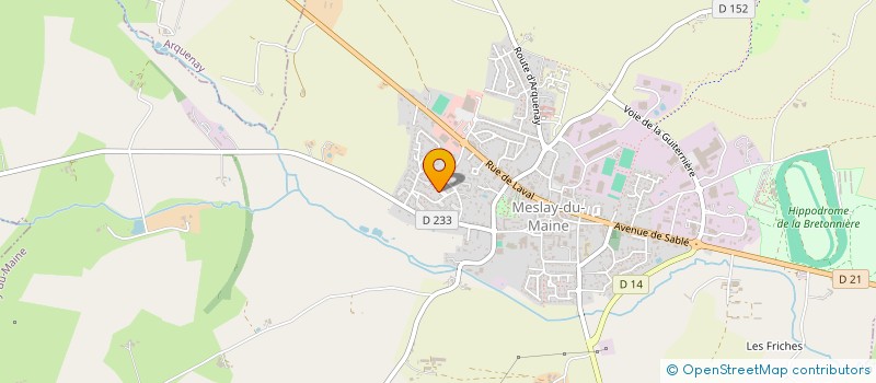 localisation de l'entreprise MONSIEUR SEBASTIA SUREDA MATAMALAS à MESLAY-DU-MAINE