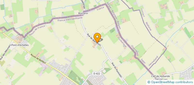 localisation de l'entreprise MONSIEUR SEBASTIAAN SAMYN  NIEPPE