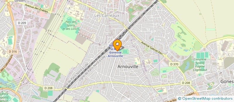 localisation de l'entreprise MONSIEUR SEBASTIAN BENKO à ARNOUVILLE