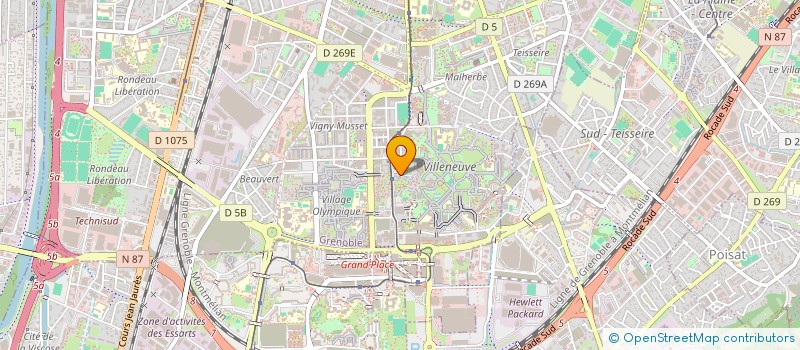 localisation de l'entreprise MONSIEUR SEBASTIAN BERRIOS à GRENOBLE