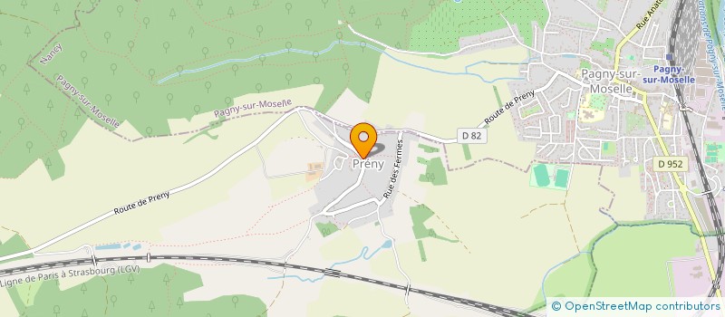 localisation de l'entreprise MONSIEUR SEBASTIAN BORKOWSKI  PRENY