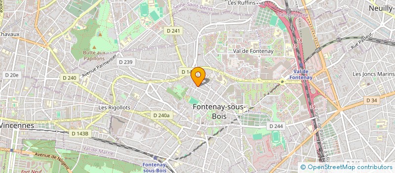 localisation de l'entreprise MONSIEUR SEBASTIAN BRETAN  FONTENAY-SOUS-BOIS