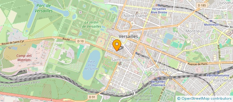 localisation de l'entreprise MONSIEUR SEBASTIAN CAHILL-GACHON à VERSAILLES