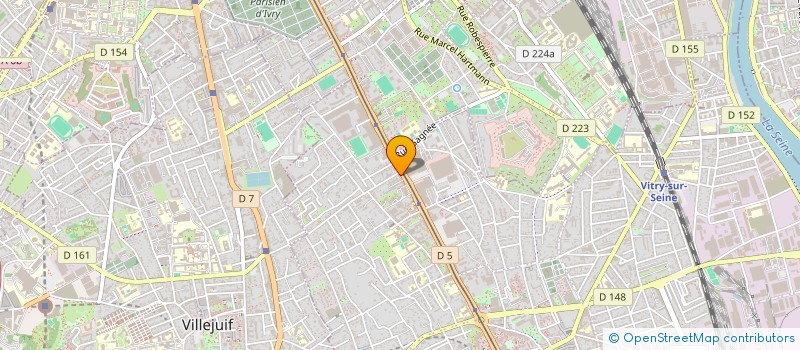 localisation de l'entreprise MONSIEUR SEBASTIAN CHENNATTU  VITRY-SUR-SEINE