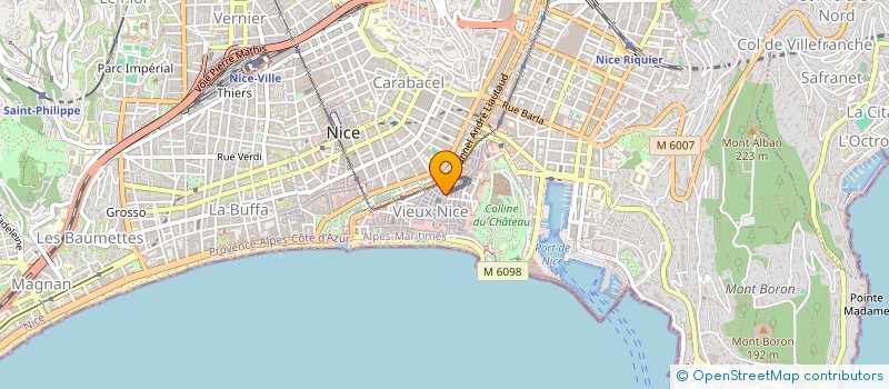 localisation de l'entreprise MONSIEUR SEBASTIAN CONNELL à NICE