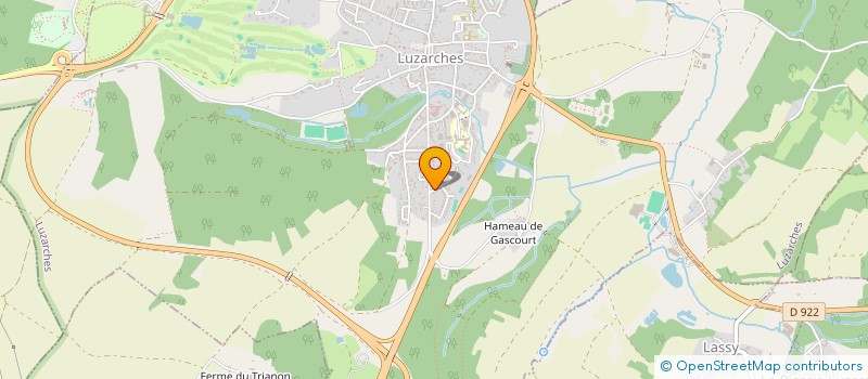 localisation de l'entreprise MONSIEUR SEBASTIAN DULSKI à LUZARCHES