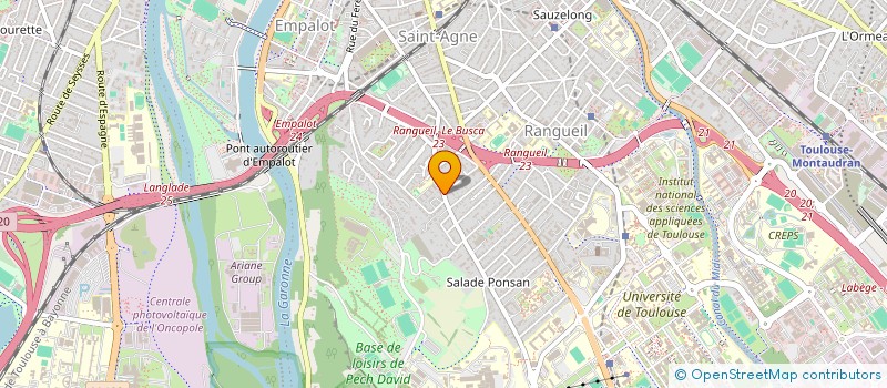 localisation de l'entreprise MONSIEUR SEBASTIAN GONZALEZ à TOULOUSE