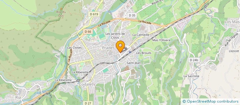 localisation de l'entreprise MONSIEUR SEBASTIAN GONZALEZ  PRADES