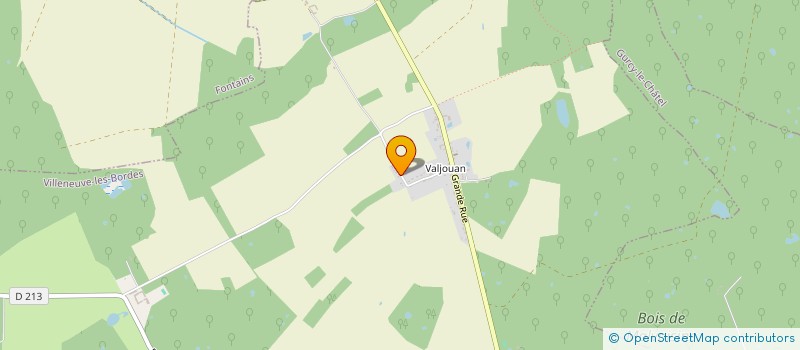 localisation de l'entreprise MONSIEUR SEBASTIAN HOLAS  VILLENEUVE-LES-BORDES