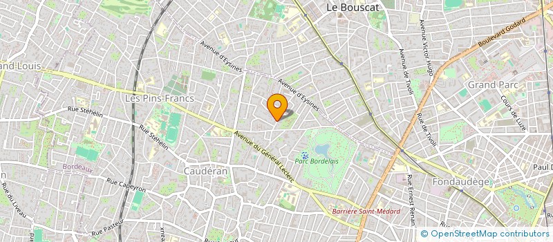 localisation de l'entreprise MONSIEUR SEBASTIAN HORLITZ  BORDEAUX