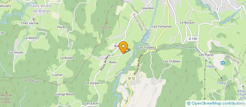 localisation de l'entreprise MONSIEUR SEBASTIAN HUS  VIUZ-EN-SALLAZ