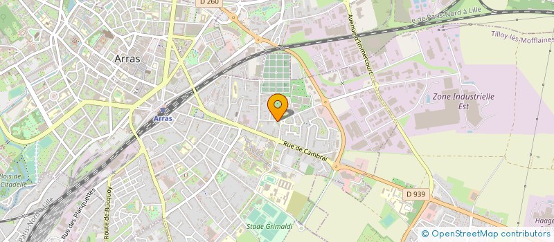 localisation de l'entreprise MONSIEUR SEBASTIAN-IULIU LINGURAR à ARRAS