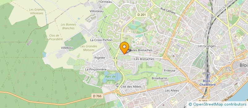 localisation de l'entreprise MONSIEUR SEBASTIAN LABARONNE à BLOIS