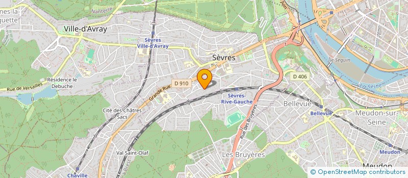 localisation de l'entreprise MONSIEUR SEBASTIAN MENDOZA Y ALMEIDA à SEVRES