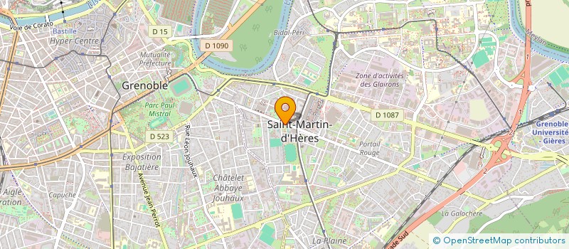 localisation de l'entreprise MONSIEUR SEBASTIAN MUGICA  SAINT-MARTIN-D'HERES