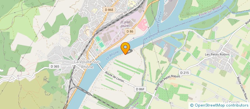 localisation de l'entreprise MONSIEUR SEBASTIAN NAMYSLIK  LA VOULTE-SUR-RHONE