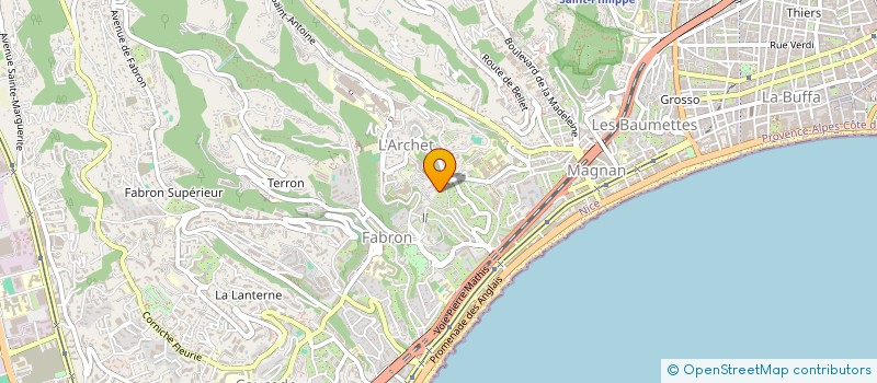 localisation de l'entreprise MONSIEUR SEBASTIAN ORTIS  NICE