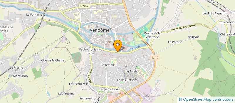 localisation de l'entreprise MONSIEUR SEBASTIAN PIECZARKA à VENDOME